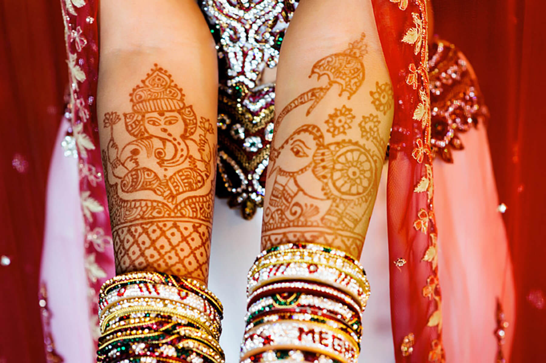 Indian Bridal Hair And Makeup + Baraat by Photographick Studios, Baltimore,  Maryland