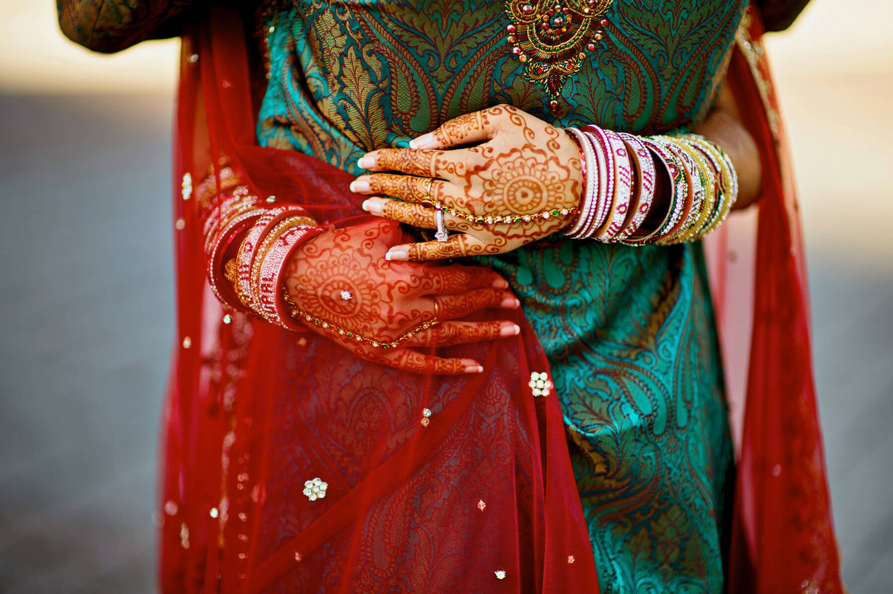 Indian Bridal Hair And Makeup + Baraat by Photographick Studios