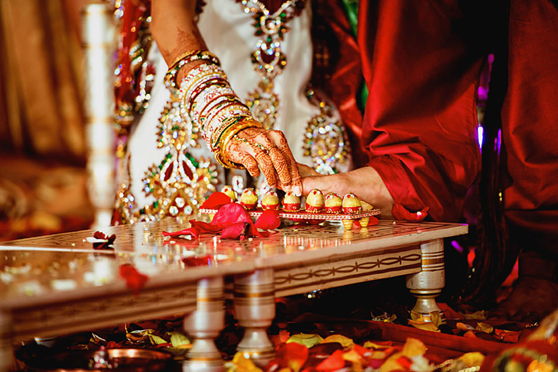 Indian Bridal Hair And Makeup + Baraat by Photographick Studios, Baltimore,  Maryland