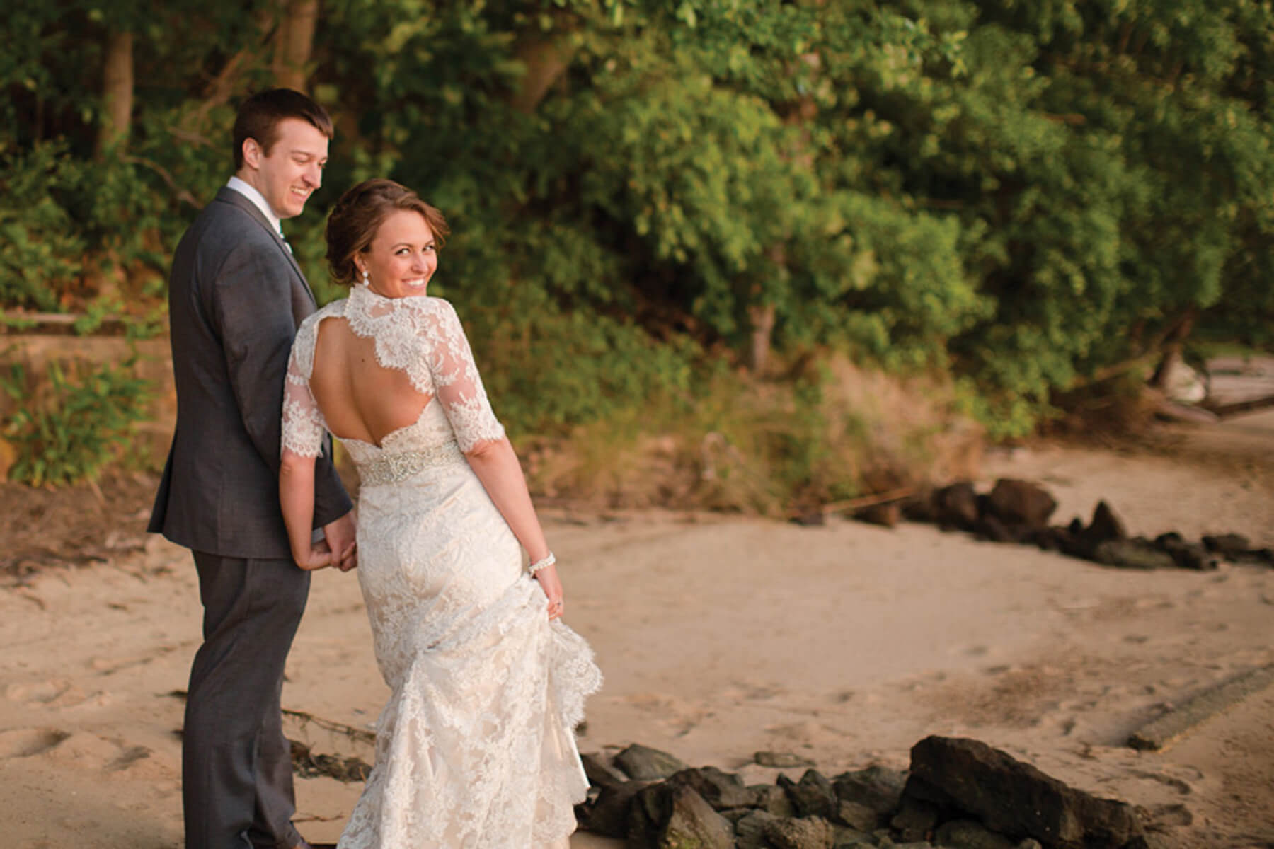 Seaside Maryland Wedding by Natalie Franke - Southern Weddings