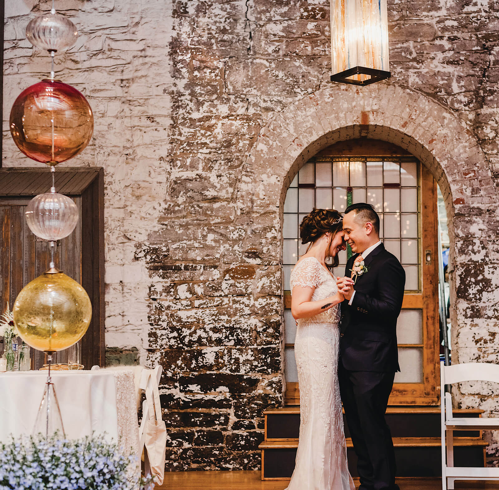 This Couple's Fun Wedding Was Held at a Historic Venue in San